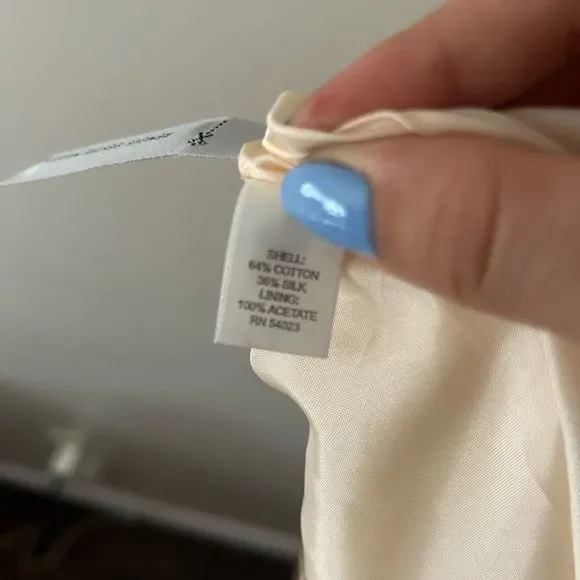 Banana republic silk blend printed skirt  4 - Picture 9 of 9